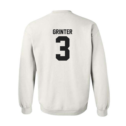 Centre College - NCAA Basketball : Makya Grinter - White Classic Sweatshirt
