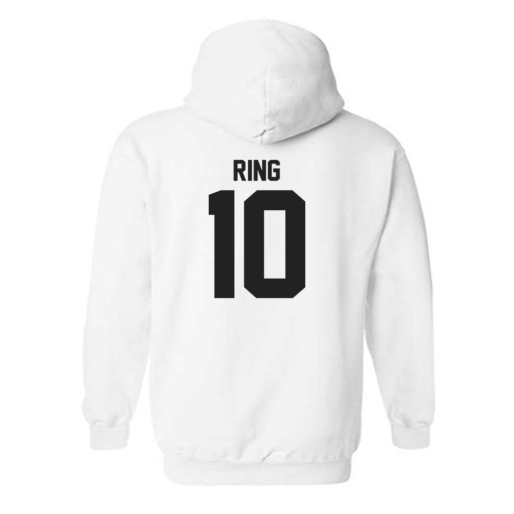 Centre College - NCAA Basketball : Noah Ring - White Classic Hooded Sweatshirt