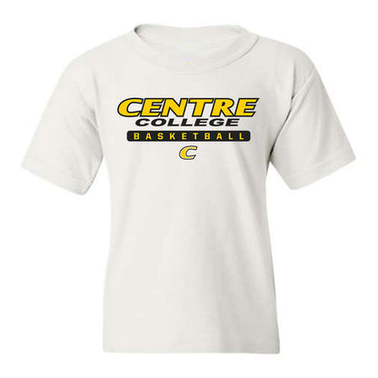 Centre College - NCAA Basketball : Cade Stinnett - White Classic Youth T-Shirt