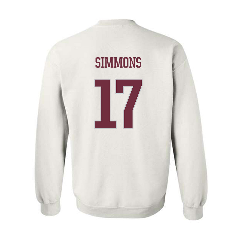 Mississippi State - NCAA Baseball : Stone Simmons - Crewneck Sweatshirt Classic Shersey
