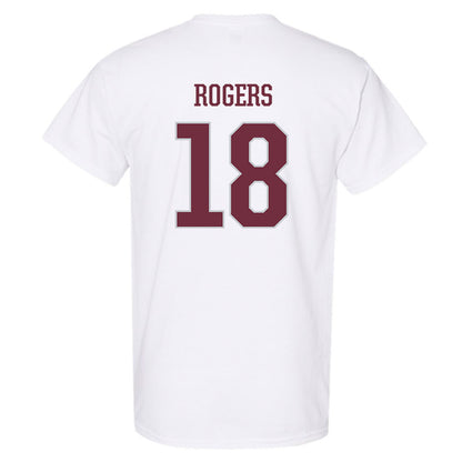 Mississippi State - NCAA Football : Khamauri Rogers - White Classic Shersey Short Sleeve T-Shirt