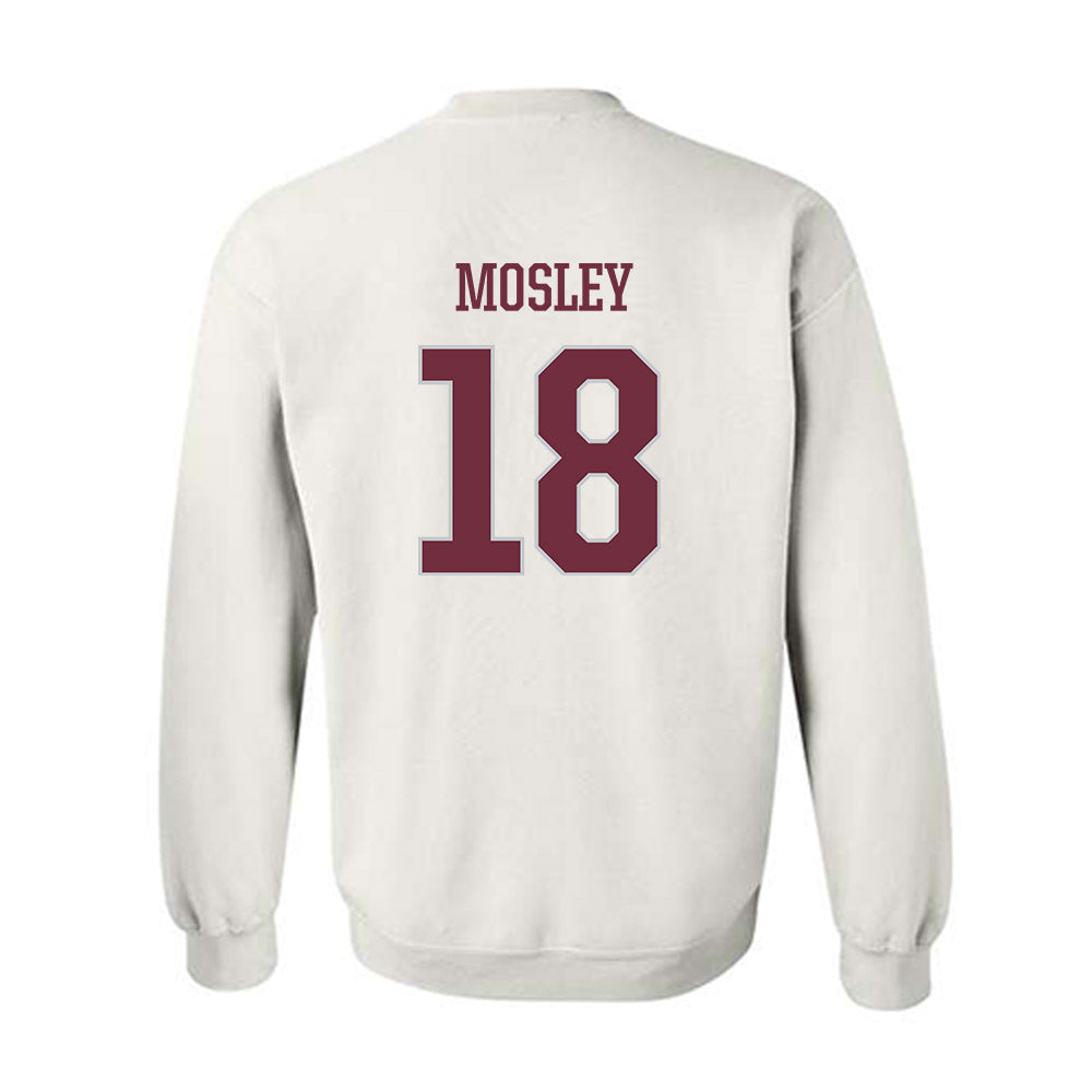 Mississippi State - NCAA Football : Jordan Mosley - White Classic Shersey Sweatshirt