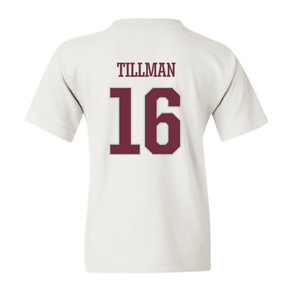 Mississippi State - NCAA Football : Zakari Tillman - White Classic Shersey Youth T-Shirt