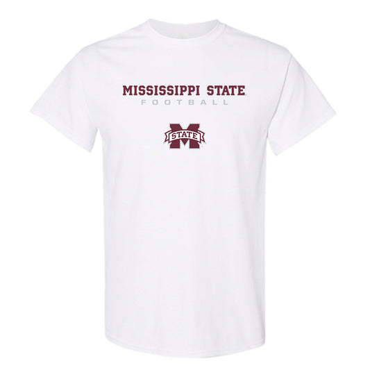 Mississippi State - NCAA Football : Khamauri Rogers - White Classic Shersey Short Sleeve T-Shirt