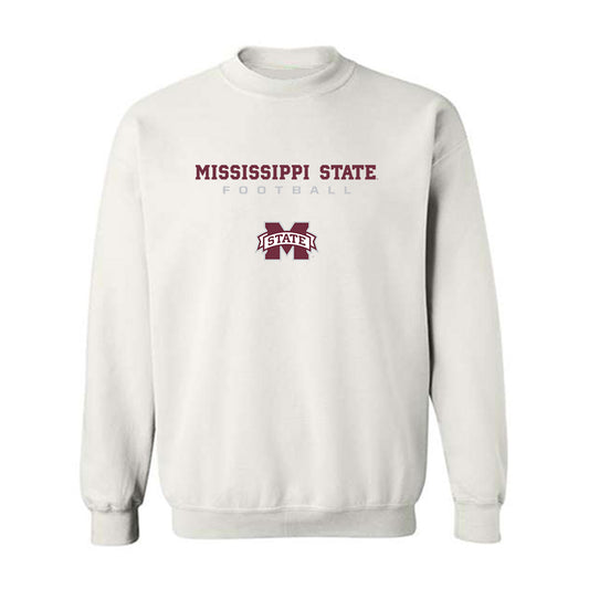 Mississippi State - NCAA Football : Deonte Anderson - White Classic Shersey Sweatshirt