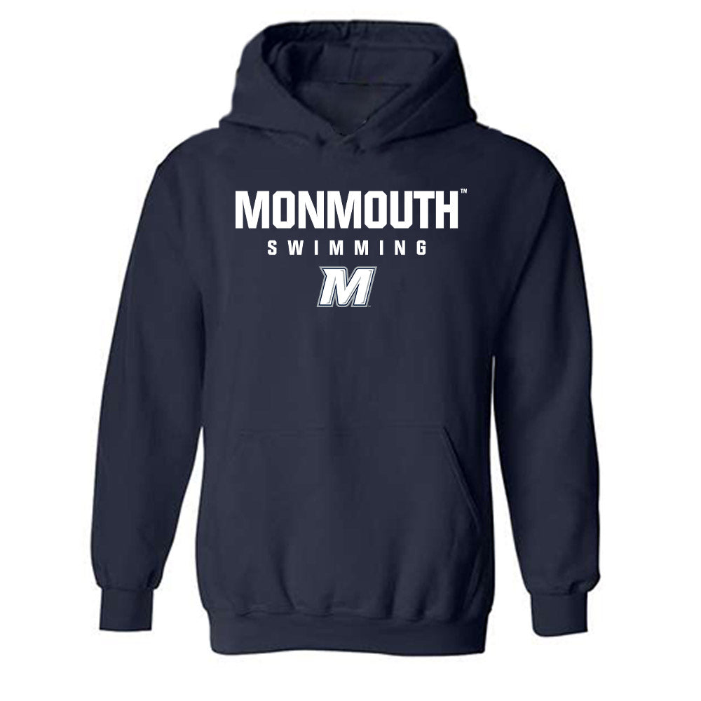 Monmouth - NCAA Women's Swimming & Diving : Corinne Pepper - Classic Shersey Hooded Sweatshirt