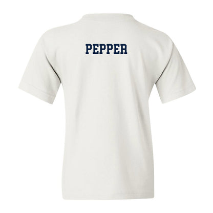 Monmouth - NCAA Women's Swimming & Diving : Corinne Pepper - White Classic Shersey Youth T-Shirt
