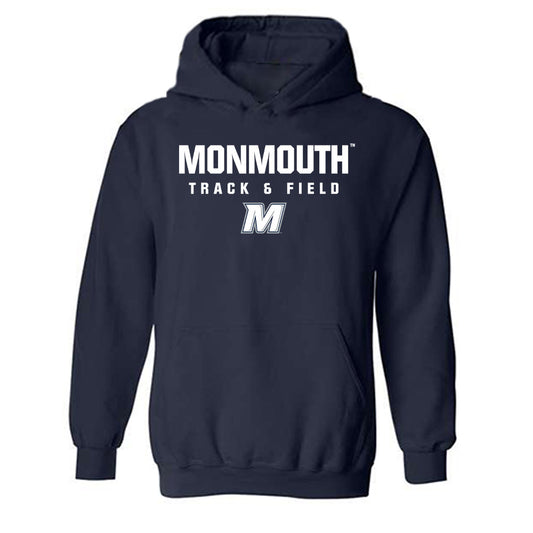 Monmouth - NCAA Men's Track & Field : Jordan Ricketts - Classic Shersey Hooded Sweatshirt