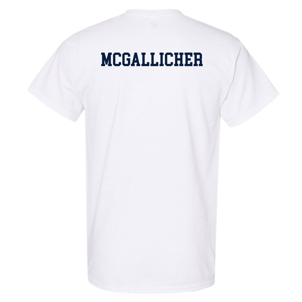 Monmouth - NCAA Men's Track & Field (Outdoor) : Landon McGallicher - White Classic Shersey Short Sleeve T-Shirt