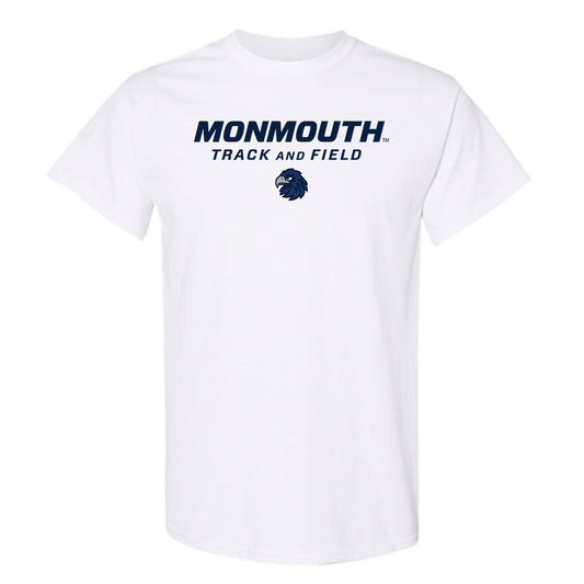 Monmouth - NCAA Women's Track & Field : Emma McKee -  White Classic Shersey Short Sleeve T-Shirt