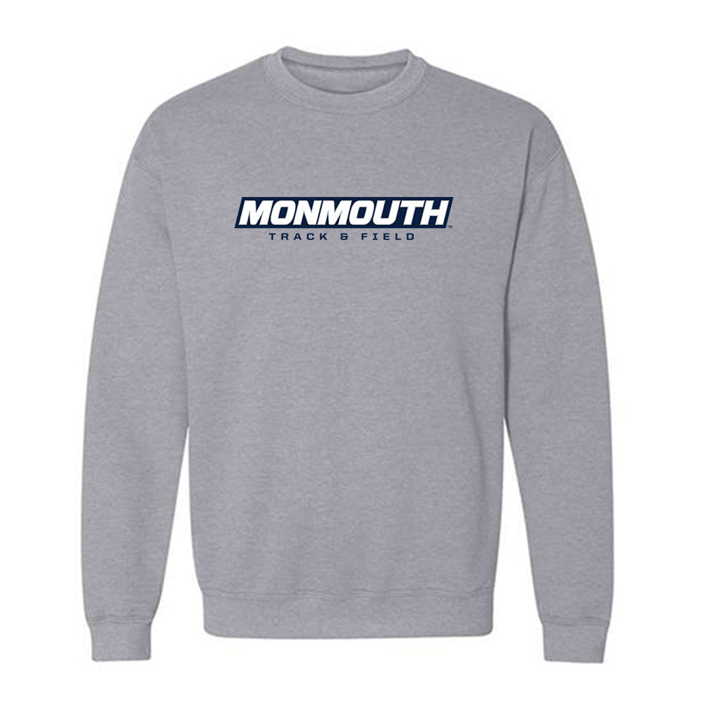 Monmouth - NCAA Men's Track & Field : Isaiah Battle - Grey Classic Shersey Sweatshirt