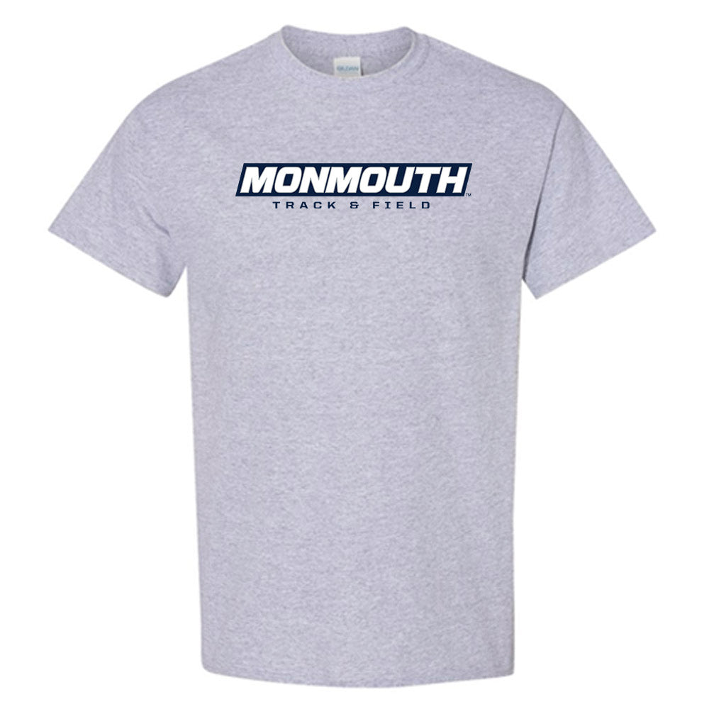 Monmouth - NCAA Men's Track & Field : Isaiah Battle - Grey Classic Shersey Short Sleeve T-Shirt