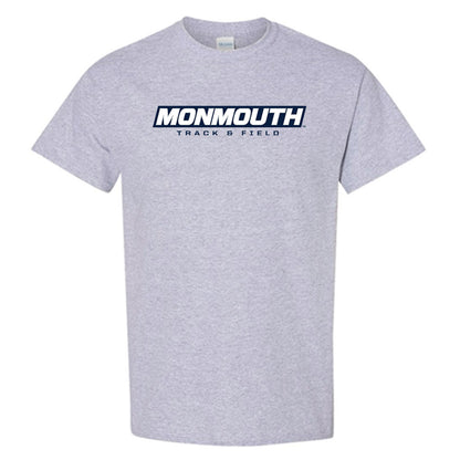 Monmouth - NCAA Men's Track & Field : Isaiah Battle - Grey Classic Shersey Short Sleeve T-Shirt