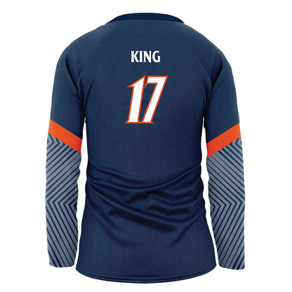 UTSA - NCAA Women's Volleyball : Grace King - NCAA Volleyball Navy Jersey