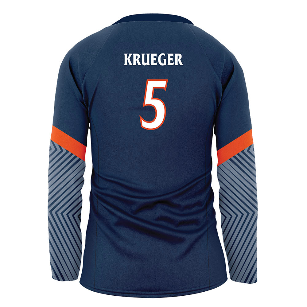 UTSA - NCAA Women's Volleyball : Caroline Krueger - NCAA Volleyball Navy Jersey