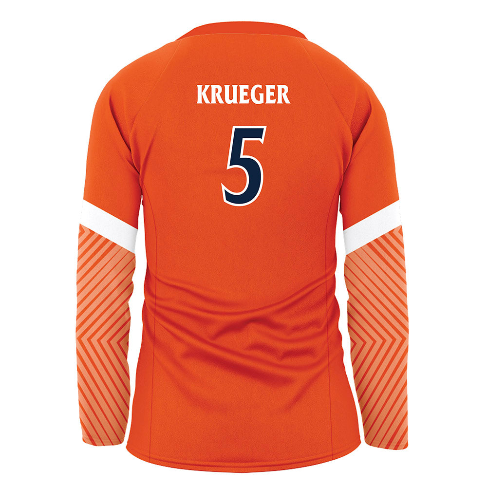 UTSA - NCAA Women's Volleyball : Caroline Krueger - NCAA Volleyball Orange Jersey