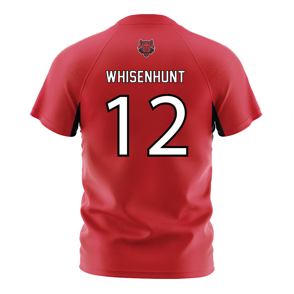 Arkansas State - NCAA Women's Soccer : Riley Whisenhunt - Soccer Jersey Red