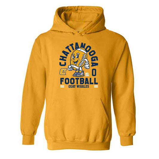 UTC - NCAA Football : Quay Wiggles - Gold Fashion Hooded Sweatshirt