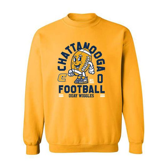 UTC - NCAA Football : Quay Wiggles - Gold Fashion Sweatshirt