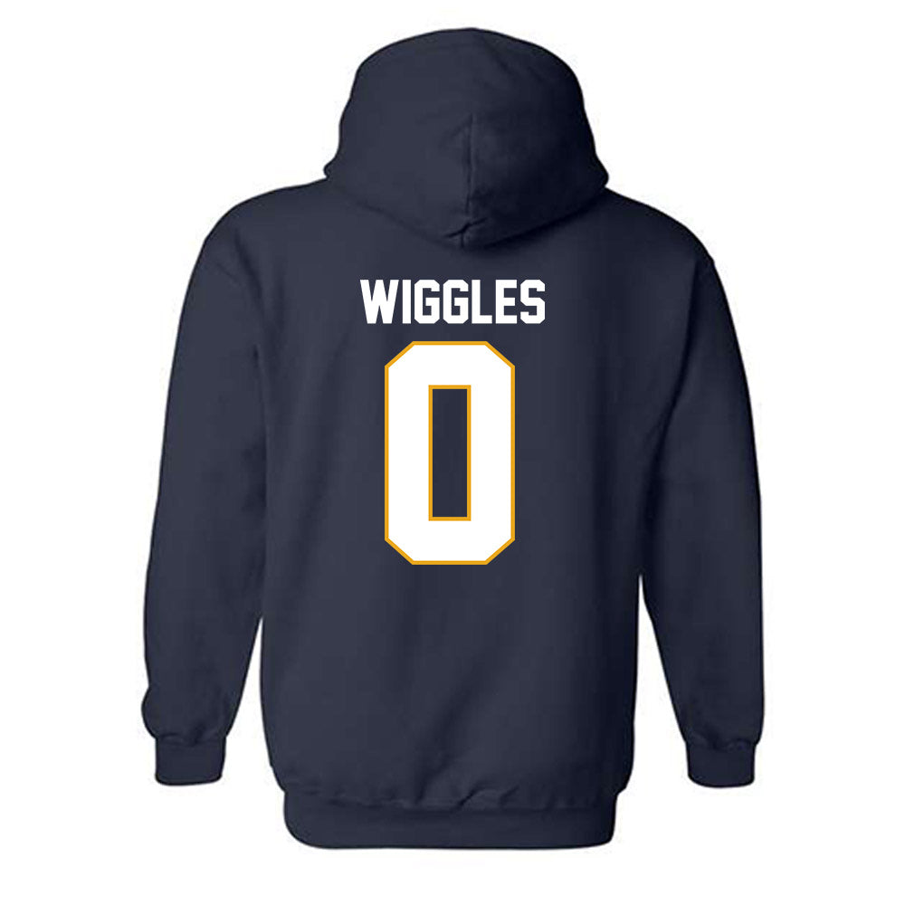 UTC - NCAA Football : Quay Wiggles - Navy Replica Hooded Sweatshirt