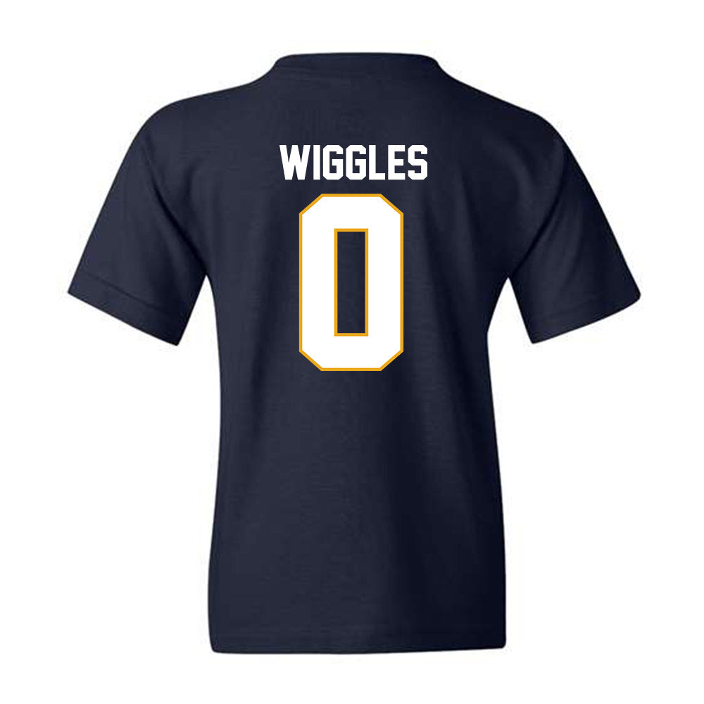 UTC - NCAA Football : Quay Wiggles - Navy Replica Youth T-Shirt