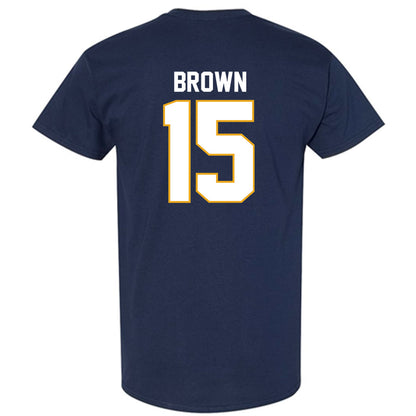 UTC - NCAA Football : Kam Brown - Navy Replica Short Sleeve T-Shirt