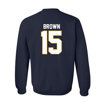 UTC - NCAA Football : Kam Brown - Navy Replica Sweatshirt