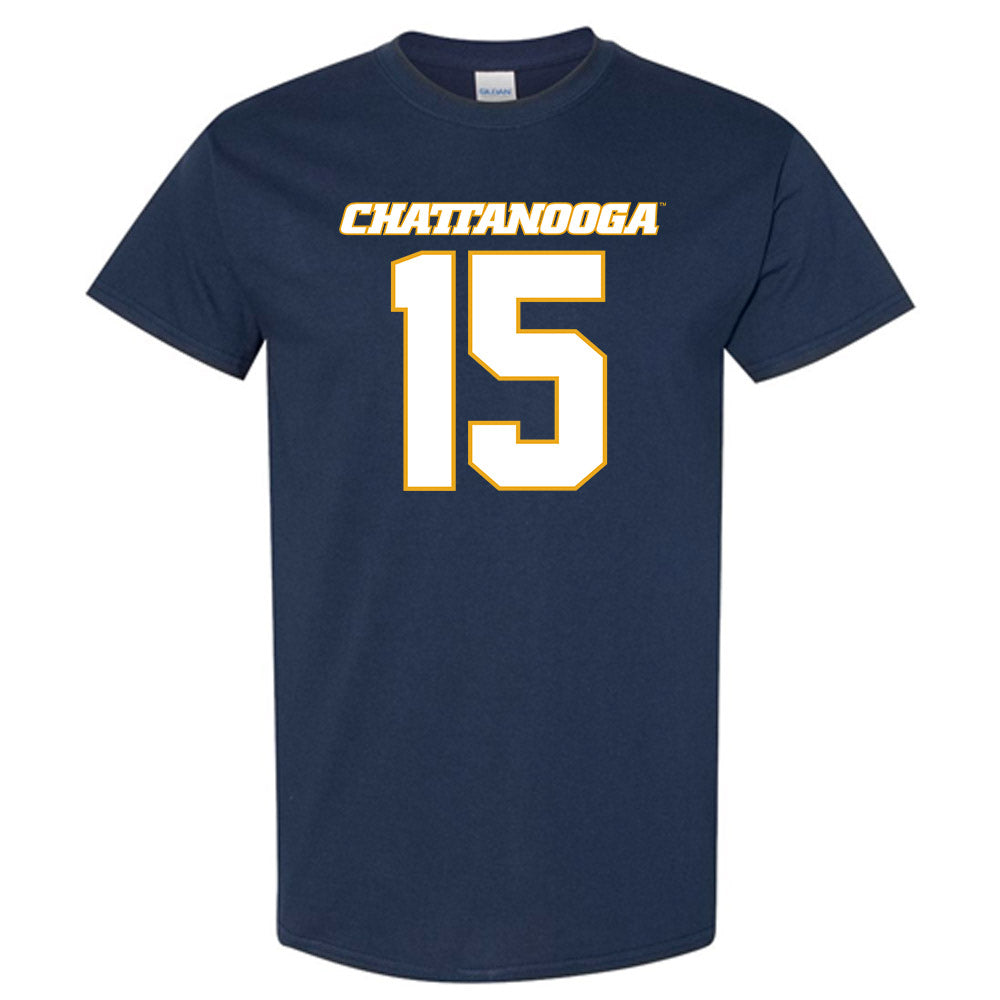 UTC - NCAA Football : Kam Brown - Navy Replica Short Sleeve T-Shirt