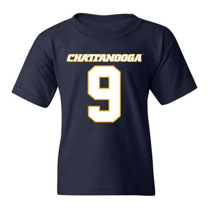 UTC - NCAA Football : Chase Artopoeus - Navy Replica Shersey Youth T-Shirt