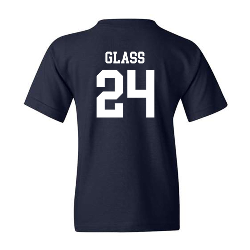 UTC - NCAA Softball : Shayna Glass - Navy Classic Shersey Youth T-Shirt