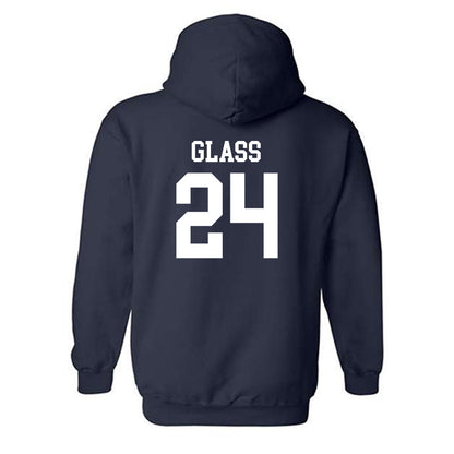 UTC - NCAA Softball : Shayna Glass - Navy Classic Shersey Hooded Sweatshirt