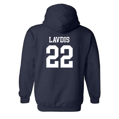UTC - NCAA Softball : Alyssa Lavdis - Navy Classic Hooded Sweatshirt