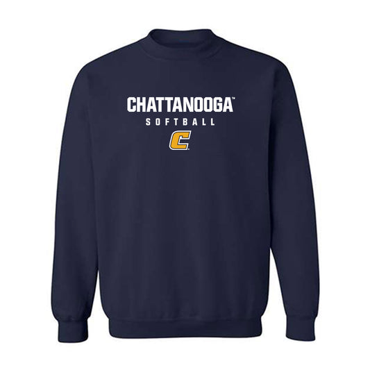 UTC - NCAA Softball : Alyssa Lavdis - Navy Classic Sweatshirt
