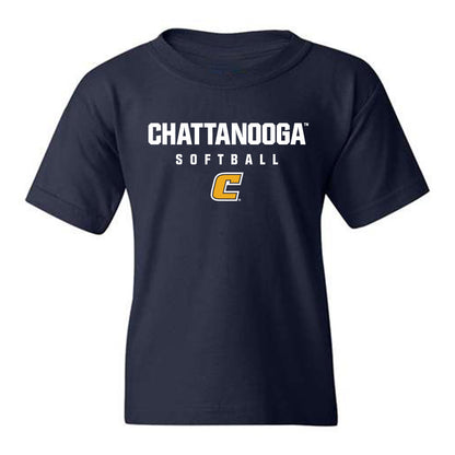 UTC - NCAA Softball : Abi Pikas - Navy Classic Shersey Youth T-Shirt