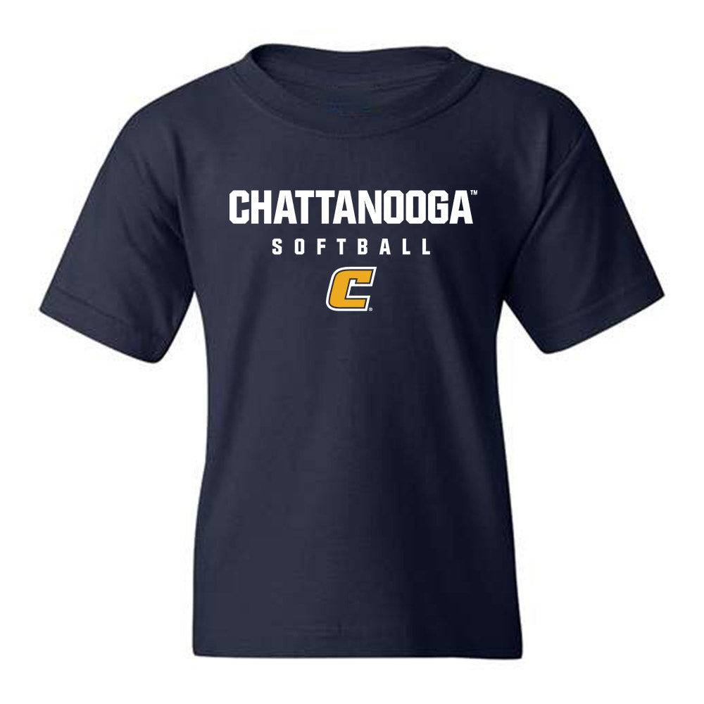 UTC - NCAA Softball : Alyssa Orlando - Navy Classic Shersey Youth T-Shirt