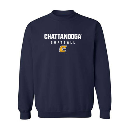 UTC - NCAA Softball : Baileigh Pitts - Navy Classic Sweatshirt