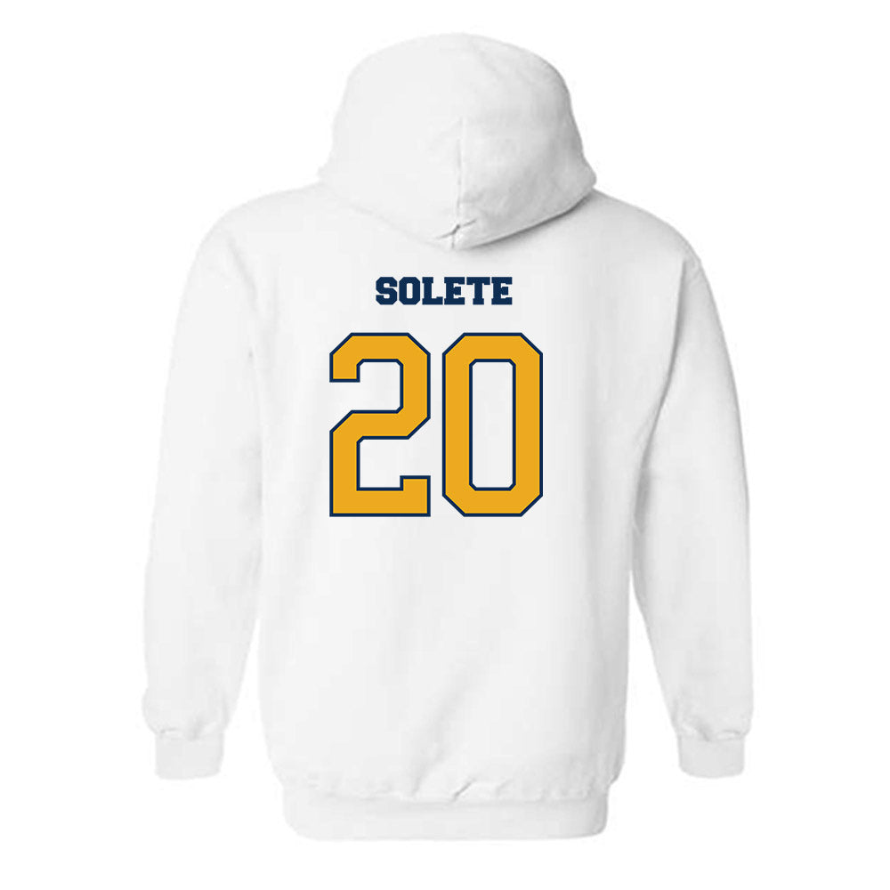 UTC - NCAA Women's Soccer : Nicole Solete - Replica Shersey Hooded Sweatshirt