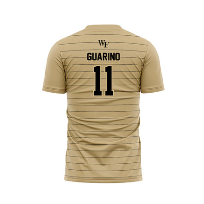 Wake Forest - NCAA Men's Soccer : Eligio Guarino - Gold Jersey