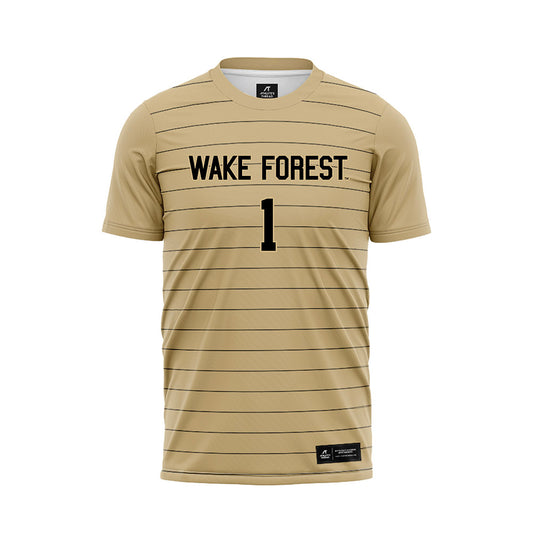 Wake Forest - NCAA Men's Soccer : Trace Alphin - Gold Jersey