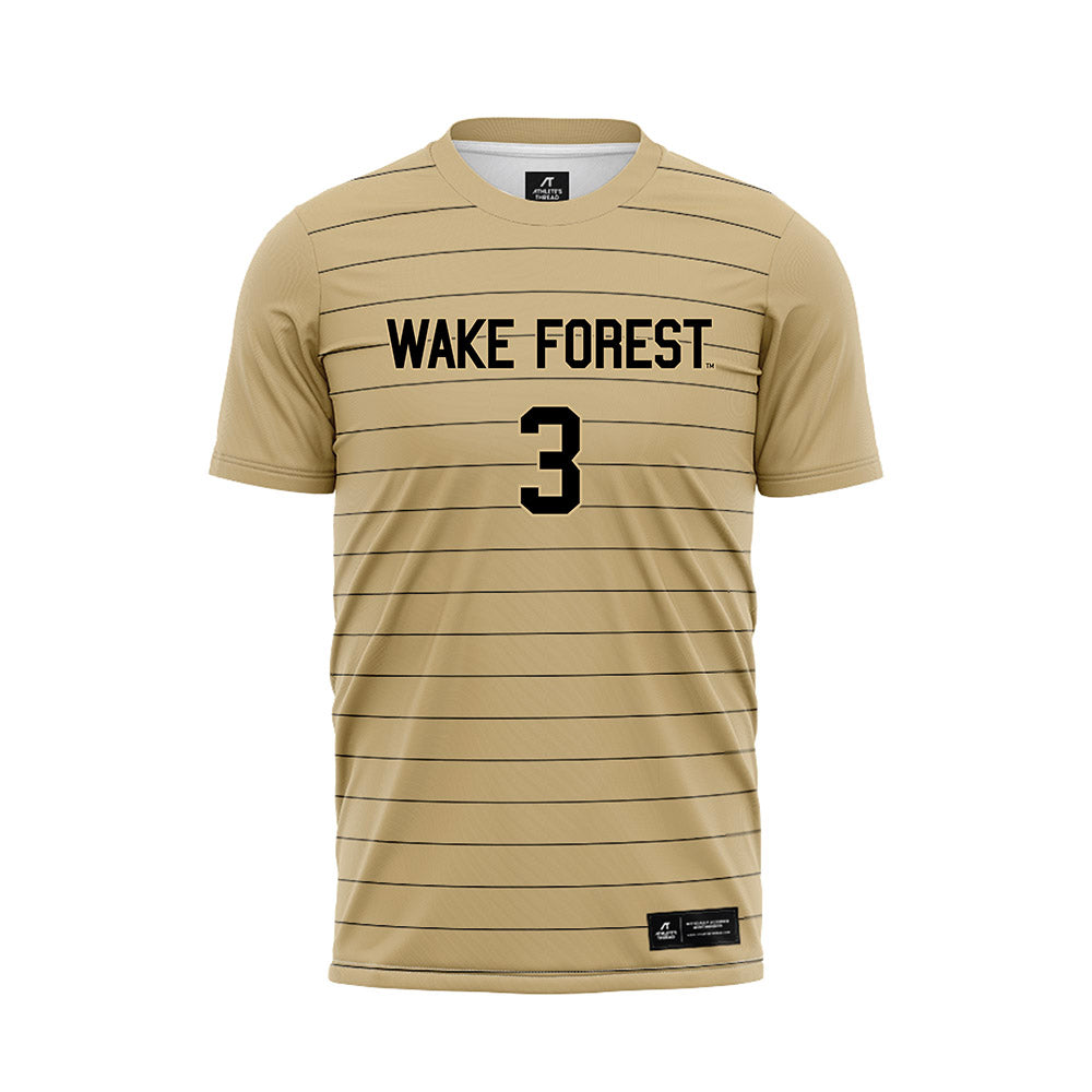 Wake Forest - NCAA Men's Soccer : Travis Smith - Soccer Jersey