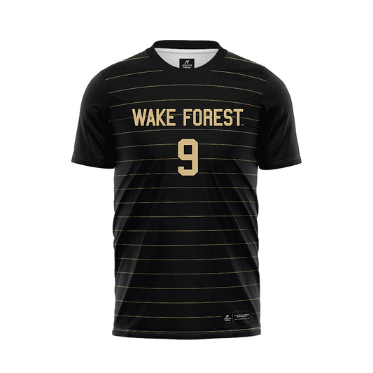 Wake Forest - NCAA Men's Soccer : Roald Mitchell - Black Jersey