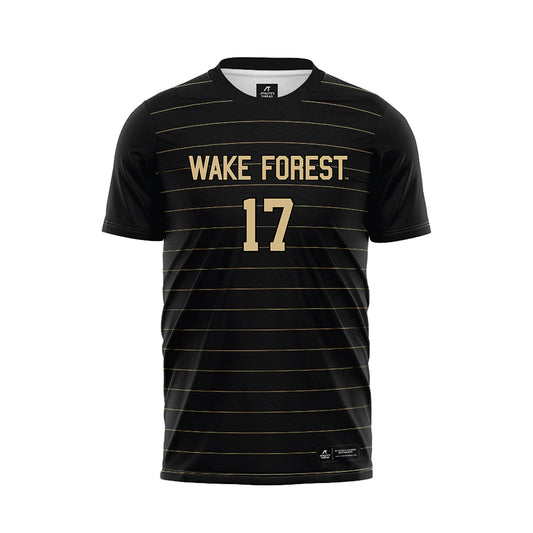 Wake Forest - NCAA Men's Soccer : Camilo Ponce - Black Jersey