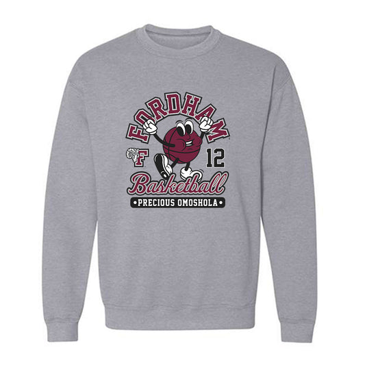 Fordham - NCAA Women's Basketball : Precious Omoshola - Crewneck Sweatshirt Fashion Shersey
