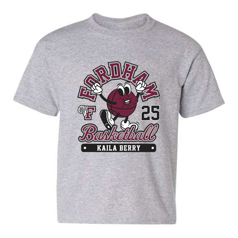 Fordham - NCAA Women's Basketball : Kaila Berry - Youth T-Shirt Fashion Shersey