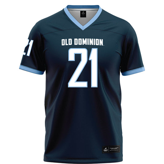 Old Dominion - NCAA Football : Obie Sanni - Navy Jersey