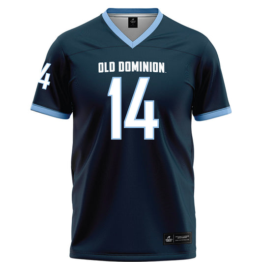 Old Dominion - NCAA Football : Monterio Smith - Navy Jersey