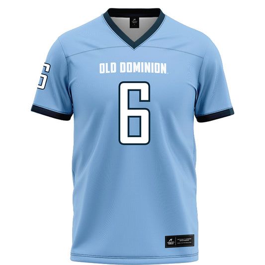 Old Dominion - NCAA Football : Kelby Williams - Light Blue Jersey