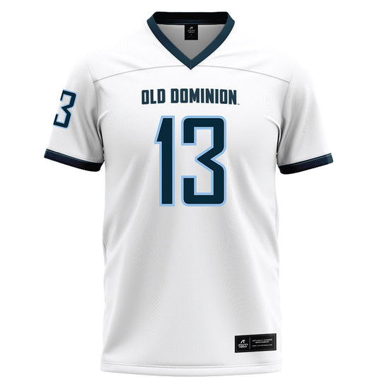 Old Dominion - NCAA Football : Grant Wilson - White Jersey