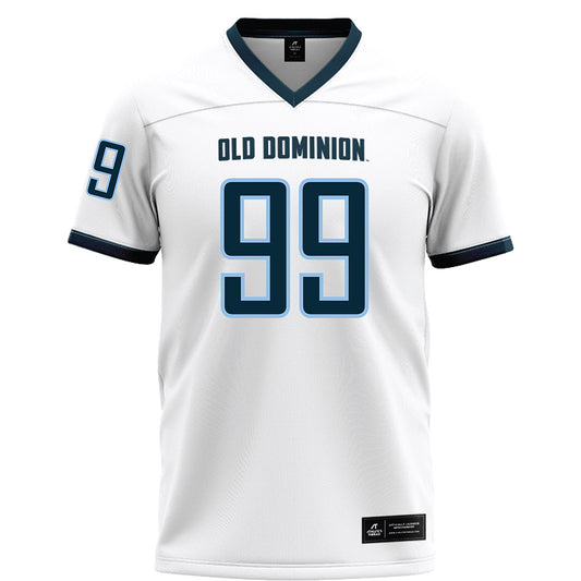 Old Dominion - NCAA Football : Cole Daniels - White Jersey