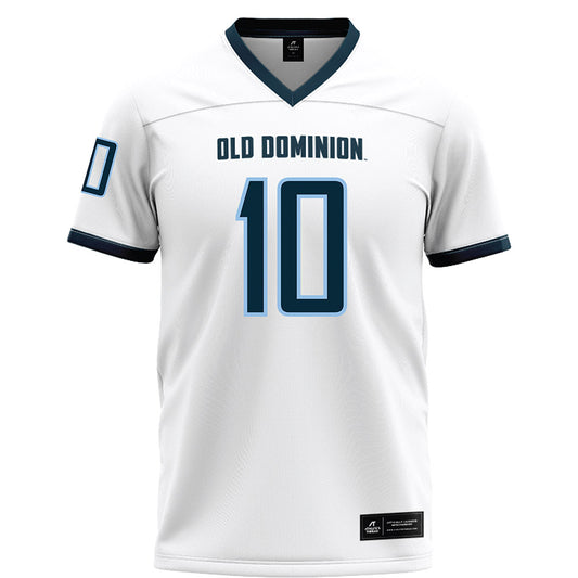 Old Dominion - NCAA Football : Marquez Bell - White Jersey